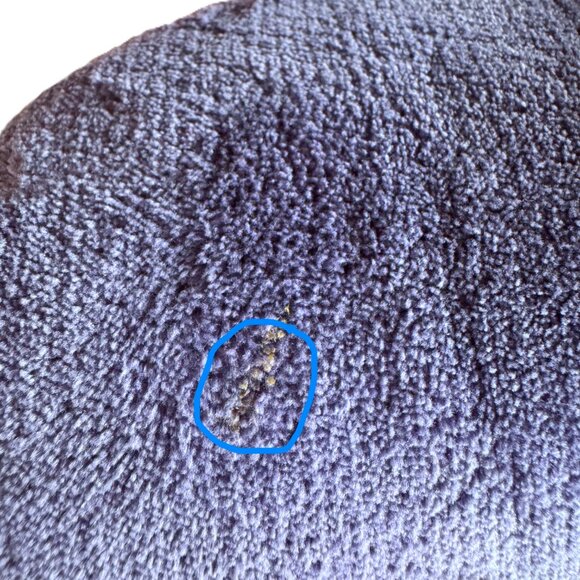 Vionic Marielle Size 10 Blue Fleece Mule Slippers with Orthotic Arch Support - Picture 10 of 11